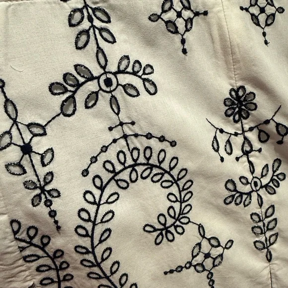 Tory Burch Mariana Embroidered Cotton Midi Dress - Picture 3 of 5